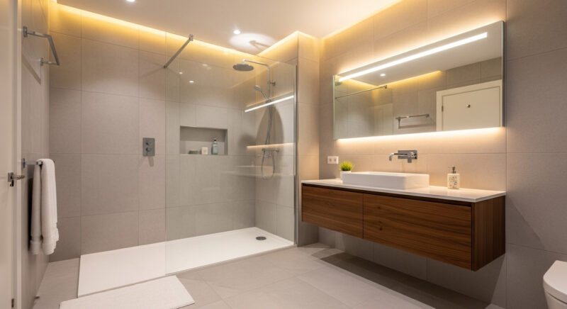 baño completo